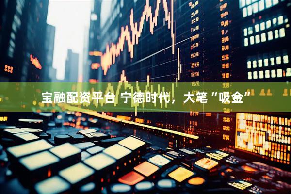 宝融配资平台 宁德时代，大笔“吸金”